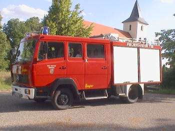 Das LF 8/6 der FF Hüttenbach aus dem Jahr 1993