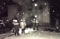 Gaststättenbrand am 01.Januar 1985 in Ittling