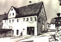 Das Feuerwehrgerätehaus im ehemaligen Patrimonialgerichtsgebäude (1960 bis 1978)